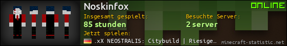 Benutzerleisten 560x90 für Noskinfox