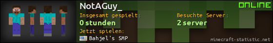 Benutzerleisten 560x90 für NotAGuy_