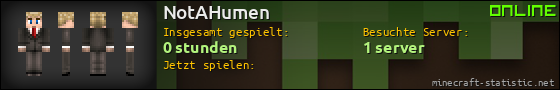 Benutzerleisten 560x90 für NotAHumen