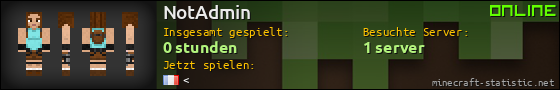 Benutzerleisten 560x90 für NotAdmin