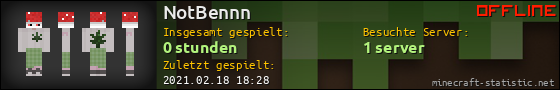 Benutzerleisten 560x90 für NotBennn