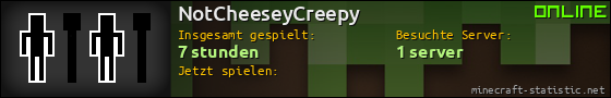 Benutzerleisten 560x90 für NotCheeseyCreepy