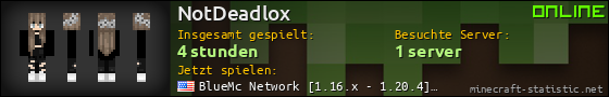 Benutzerleisten 560x90 für NotDeadlox