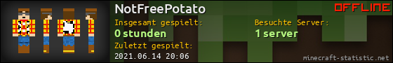 Benutzerleisten 560x90 für NotFreePotato