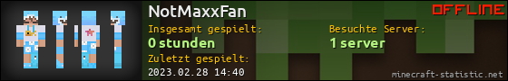 Benutzerleisten 560x90 für NotMaxxFan