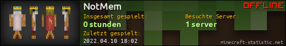 Benutzerleisten 560x90 für NotMem