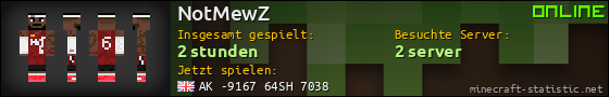 Benutzerleisten 560x90 für NotMewZ