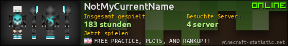 Benutzerleisten 560x90 für NotMyCurrentName