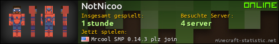 Benutzerleisten 560x90 für NotNicoo