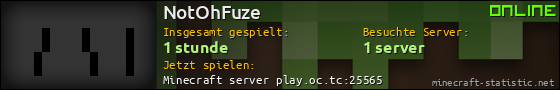 Benutzerleisten 560x90 für NotOhFuze