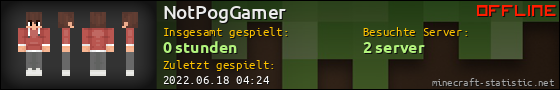 Benutzerleisten 560x90 für NotPogGamer