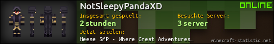 Benutzerleisten 560x90 für NotSleepyPandaXD