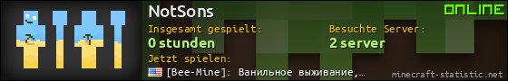 Benutzerleisten 560x90 für NotSons