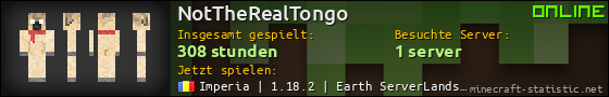 Benutzerleisten 560x90 für NotTheRealTongo