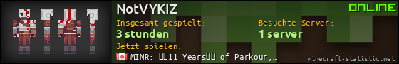Benutzerleisten 560x90 für NotVYKIZ
