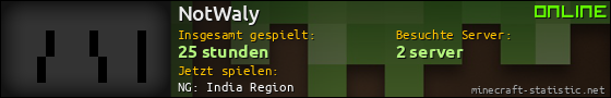Benutzerleisten 560x90 für NotWaly