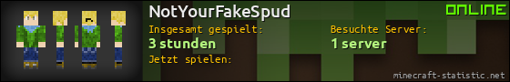 Benutzerleisten 560x90 für NotYourFakeSpud