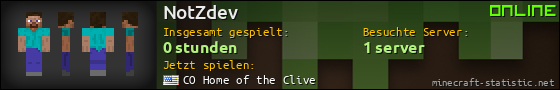 Benutzerleisten 560x90 für NotZdev