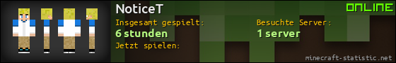 Benutzerleisten 560x90 für NoticeT