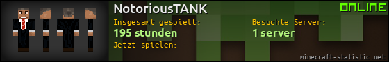 Benutzerleisten 560x90 für NotoriousTANK