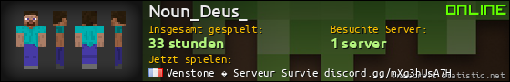 Benutzerleisten 560x90 für Noun_Deus_