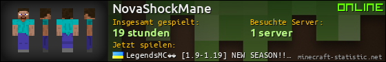 Benutzerleisten 560x90 für NovaShockMane