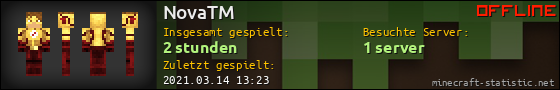 Benutzerleisten 560x90 für NovaTM