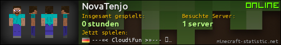 Benutzerleisten 560x90 für NovaTenjo