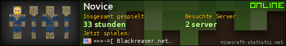 Benutzerleisten 560x90 für Novice