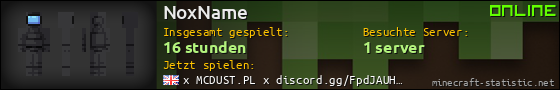 Benutzerleisten 560x90 für NoxName