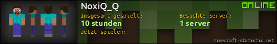 Benutzerleisten 560x90 für NoxiQ_Q