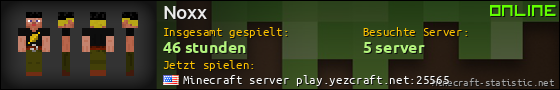 Benutzerleisten 560x90 für Noxx