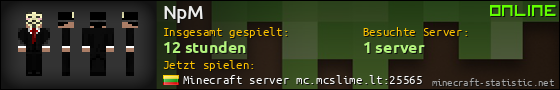 Benutzerleisten 560x90 für NpM