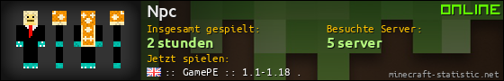 Benutzerleisten 560x90 für Npc