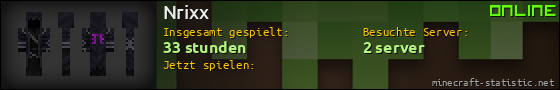 Benutzerleisten 560x90 für Nrixx