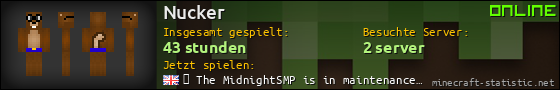 Benutzerleisten 560x90 für Nucker