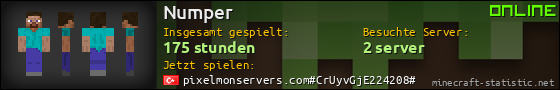 Benutzerleisten 560x90 für Numper