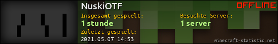 Benutzerleisten 560x90 für NuskiOTF