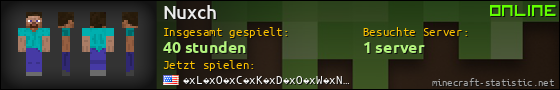 Benutzerleisten 560x90 für Nuxch