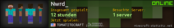 Benutzerleisten 560x90 für Nwrd_