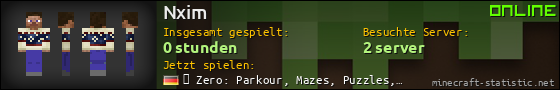 Benutzerleisten 560x90 für Nxim