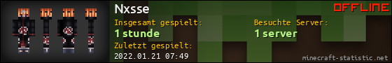 Benutzerleisten 560x90 für Nxsse