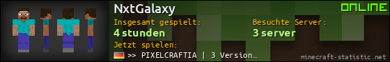 Benutzerleisten 560x90 für NxtGalaxy