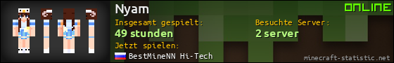 Benutzerleisten 560x90 für Nyam