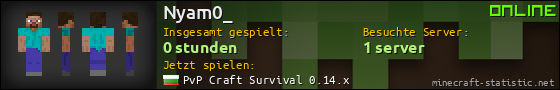 Benutzerleisten 560x90 für Nyam0_