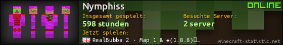 Benutzerleisten 560x90 für Nymphiss
