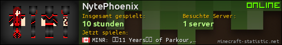 Benutzerleisten 560x90 für NytePhoenix