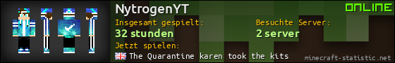 Benutzerleisten 560x90 für NytrogenYT