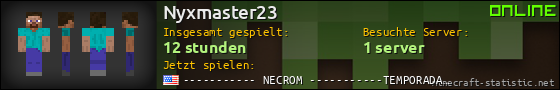 Benutzerleisten 560x90 für Nyxmaster23