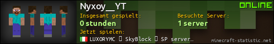 Benutzerleisten 560x90 für Nyxoy__YT